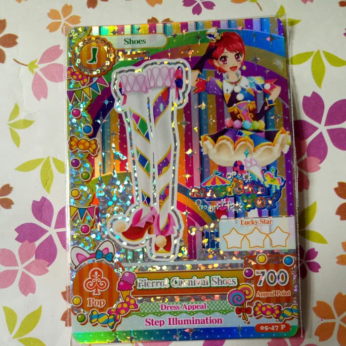 aikatsu premium pierrot carnival shoes versi 5