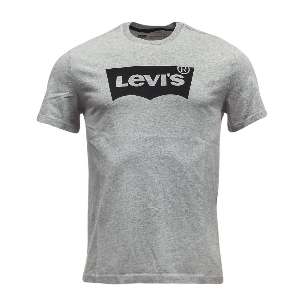 Kaos Levi's | Kaos Pria | Batwing Abu-Hitam | KLPBW - 06