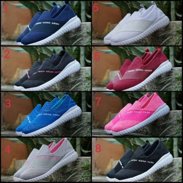 OBRAL SEPATU ADIDAS SLIP ON CEWEK / SEPATU ADIDAS SLOP CEWEK