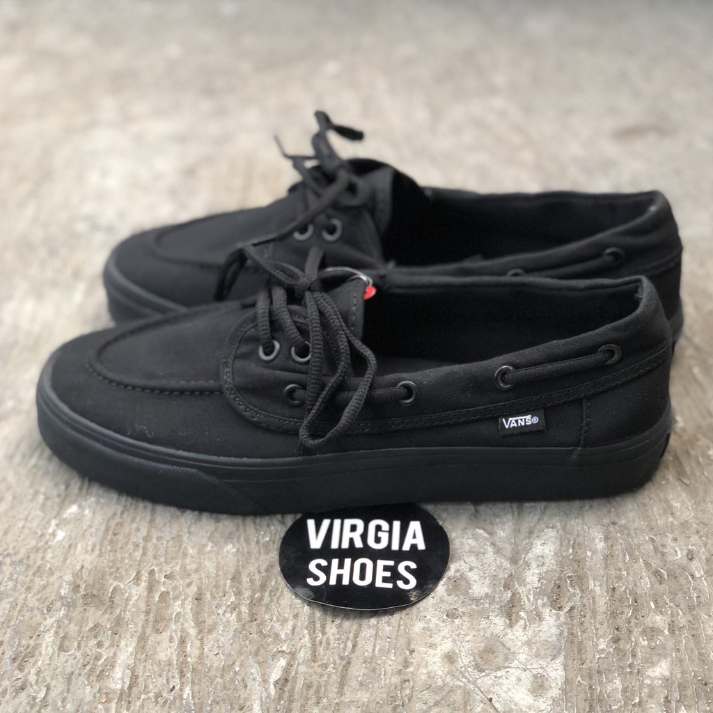 vans zapato black