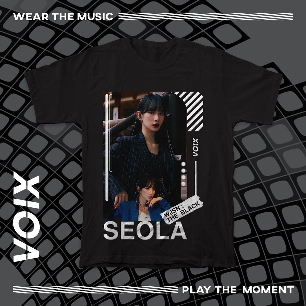 Kaos Kpop WJSN The Black "Easy" Tee - Seola Bona Exy Eunseo