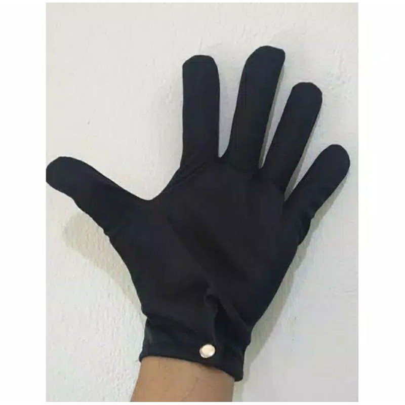 Sarung Tangan Kain Hitam Handmedical Black Formal Sarung Tangan Shopee Indonesia