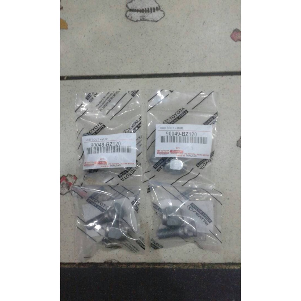 Busi - Otomotif - Spare Part Mobil Hub Bolt Baut Roda Avanza/Xenia Original Ready Stock