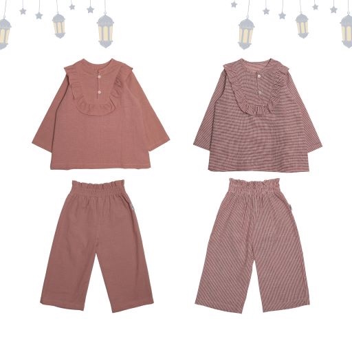 BDOSTORE l  Annisa Collection  | Anak Perempuan Couple Set Adik Kakak | Tunik Gamis Dress Blouse Can