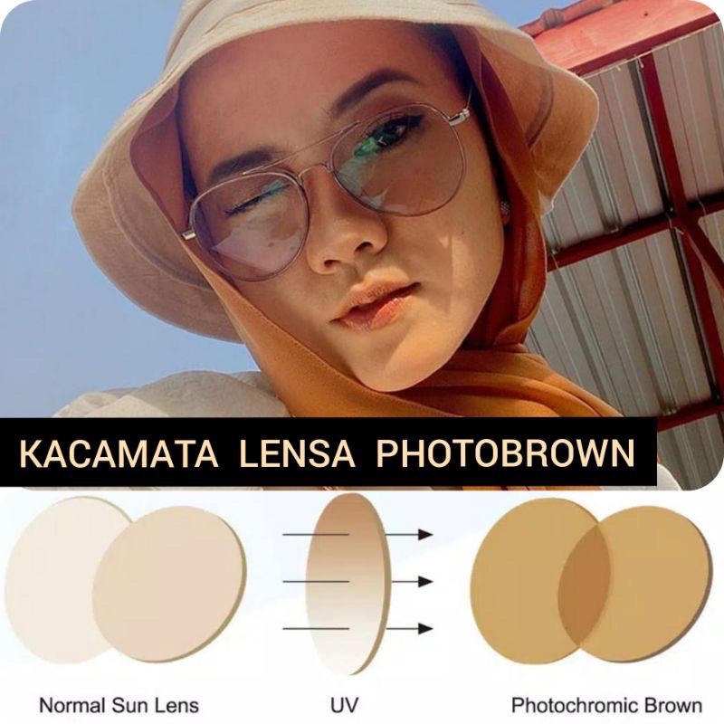 kacamata minus PHOTOBROWN 2191BR