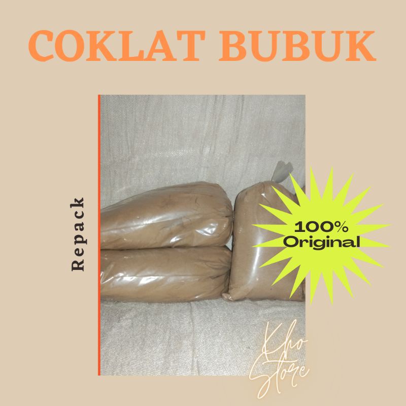

COKLAT BUBUK KILOAN kemasan 250gram