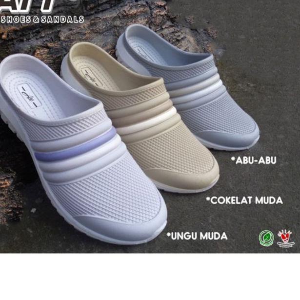Sepatu Sandal Karet Wanita - Sepatu Sandal Karet Wanita ATT NSWL 491 - Sepatu Sandal Anti Air dan An