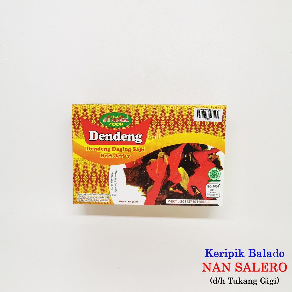 

Dendeng Kering Siti Nurbaya 50gr