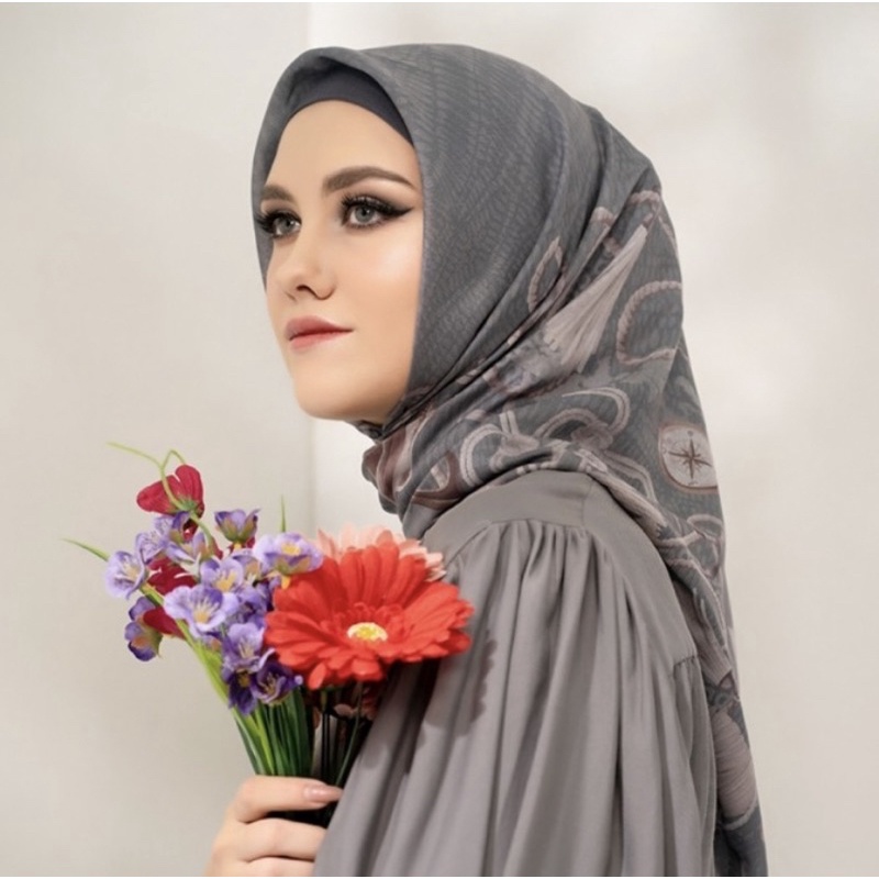 Buttonscarves - Nautical Voal Scarf - Ezili