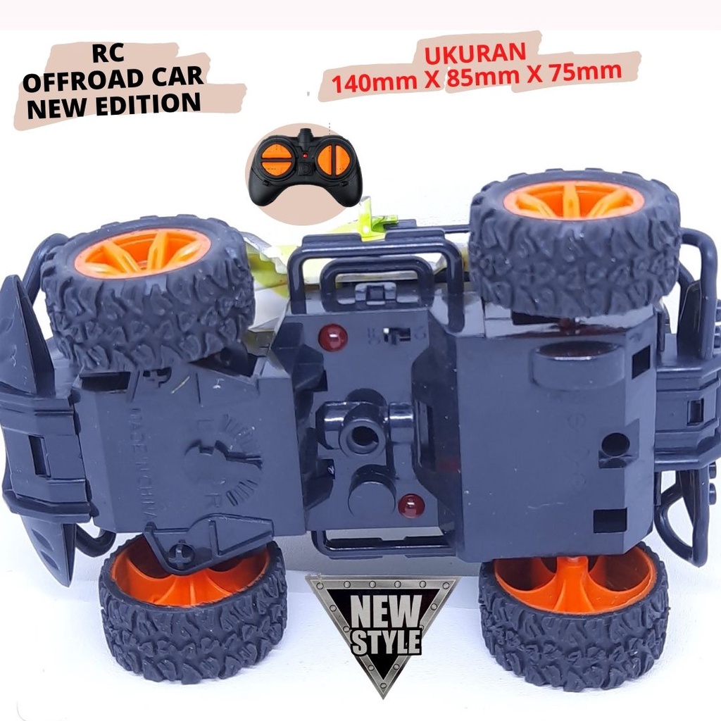 Mobil Remote Control Polisi Suv Offroad Jeep Super Speed  New Edition | Rc Mini Car Tahan Banting