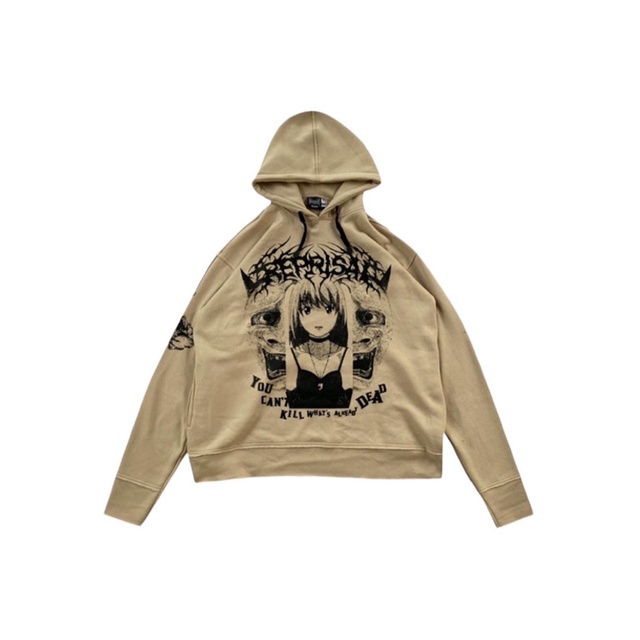Beige Unfinished Models Hoodie