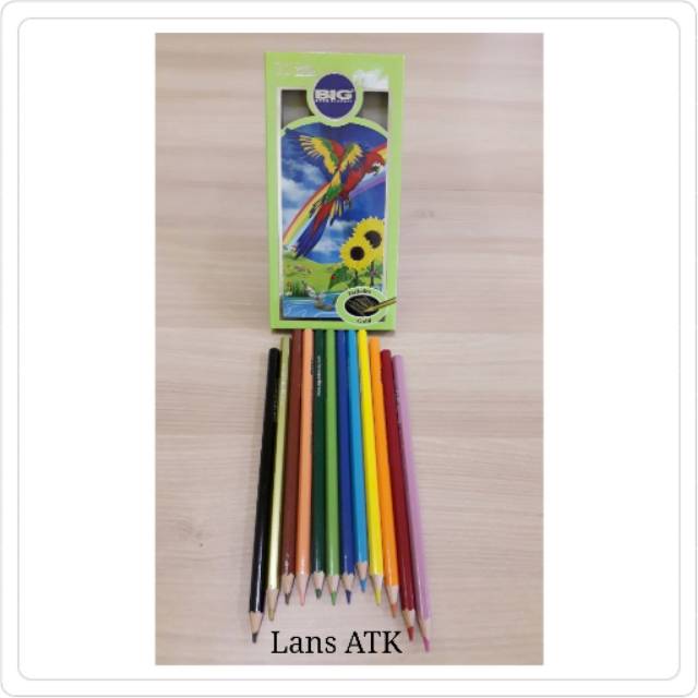 

CUCI GUDANG !!! HOT PROMO DISKON Pensil Warna BIG 12 Colors Panjang