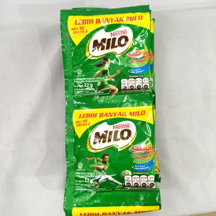 

Minuman Serbuk Coklat Milo renceng isi 10x22gr