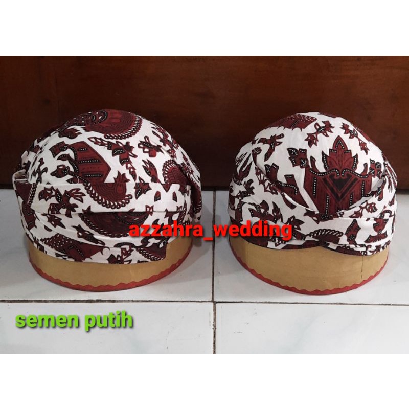 BLANGKON SOLO MOTIF BATIK