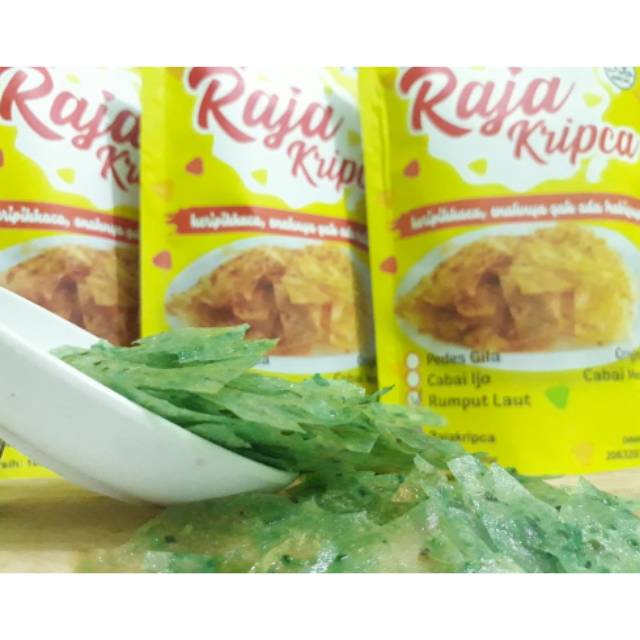 

Keripikkaca rumput laut 100gram