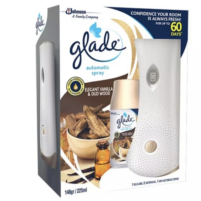 Dijual Glade Matic Vanilla & Oud Wood PROMO Diskon