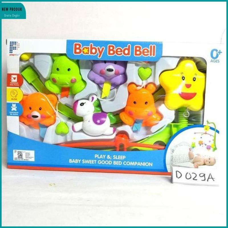 MUSICAL BABY BED BELL DUS D033B-C