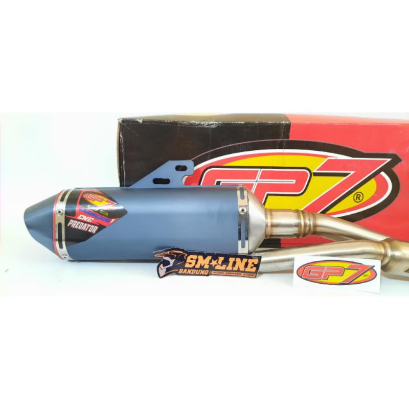 Knalpot GP7 Cnc Predator CRF 150 original