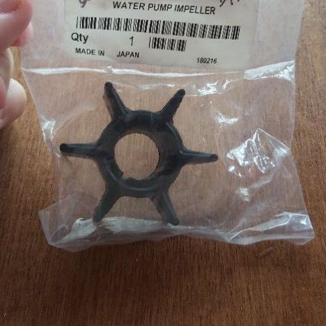 Water pump impeller mesin tempel Tohatsu 50pk. Made in Japan.