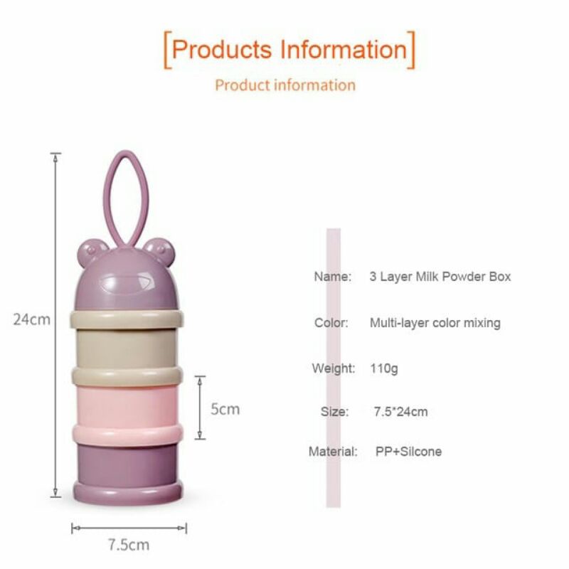 Botol Penyimpanan Bubuk Susu/Powder Milk Container Baby