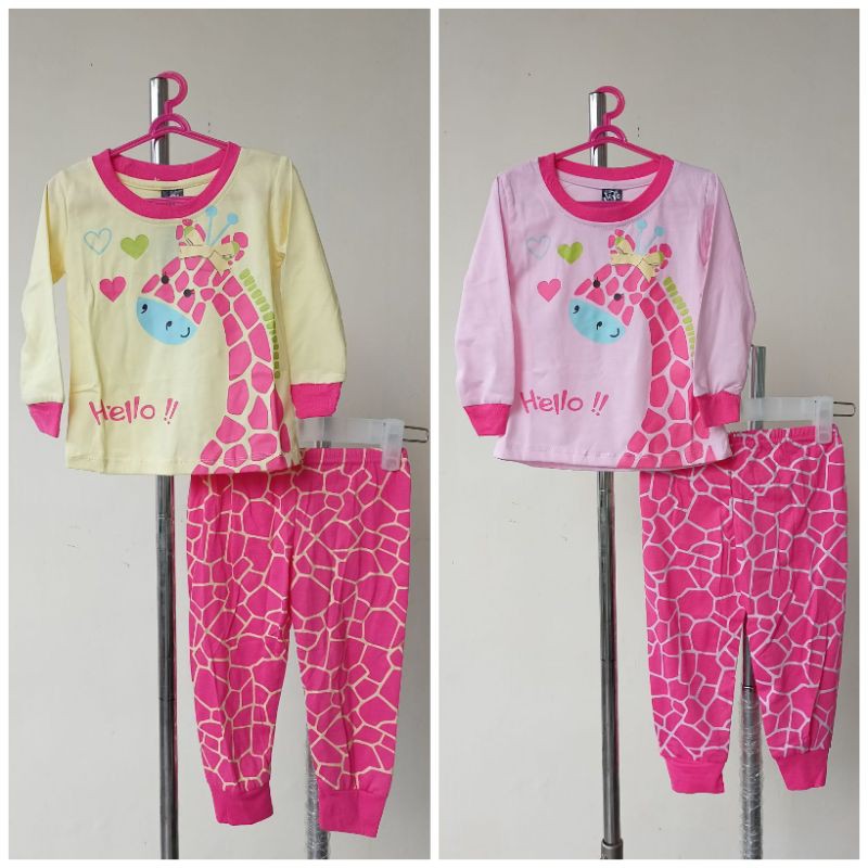 Setelan  Baju Anak V3 PP Ukuran M - LD 56