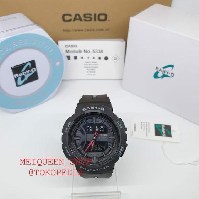 Jam Tangan Wanita Casio Baby-G Bga240 Black Original Bm J32 Harga Grosir