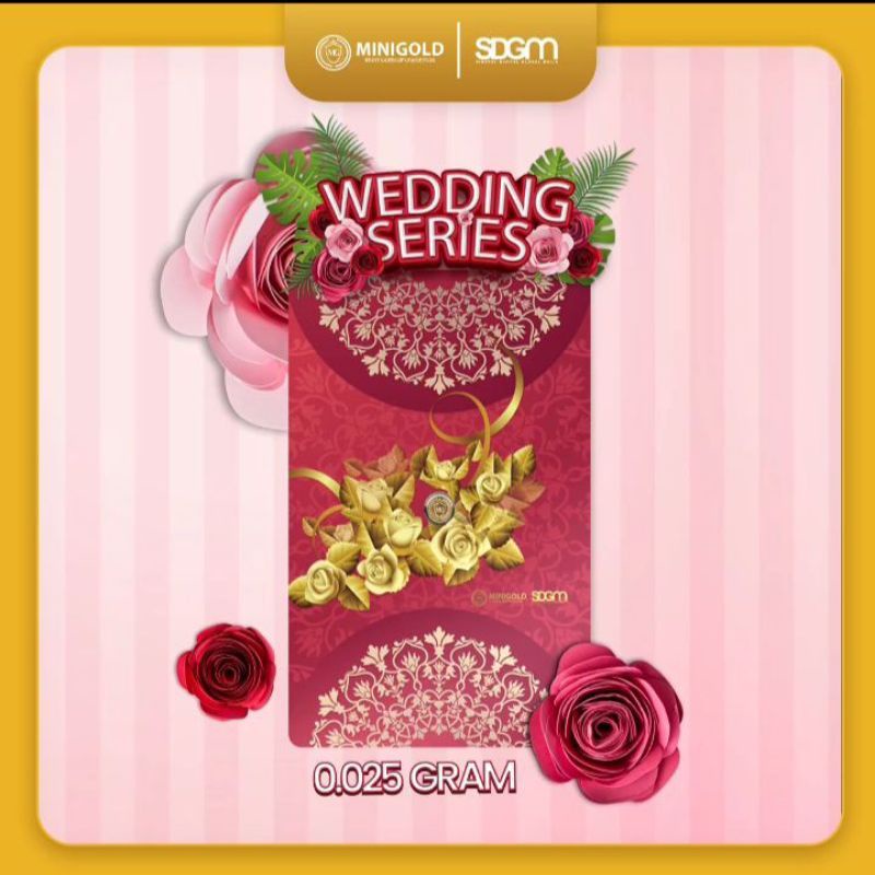 Mini Gold Gift Series Wedding