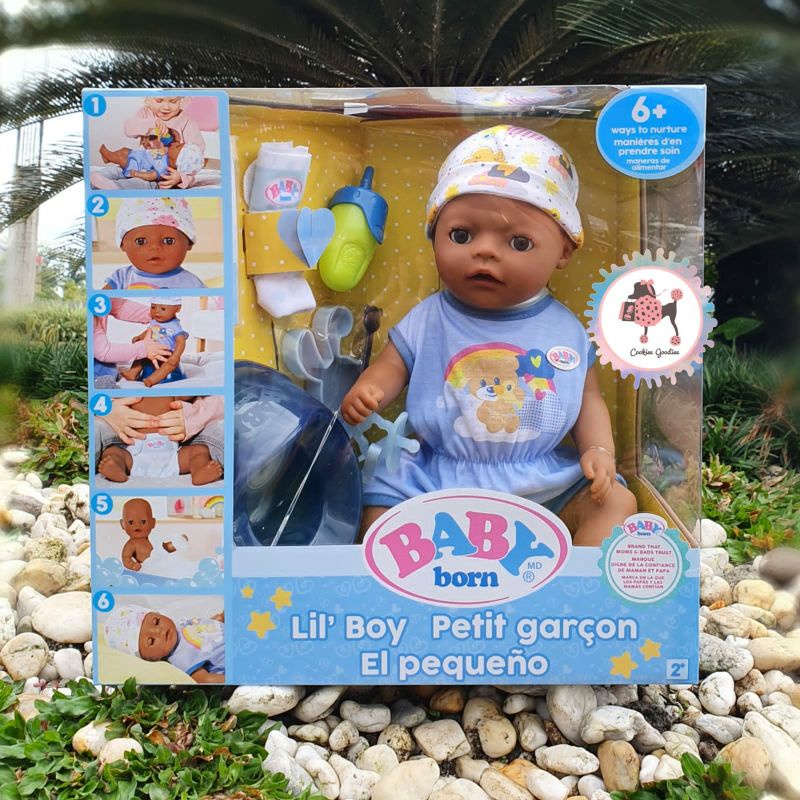 Baby Born Lil' Boy Interactive Baby Doll