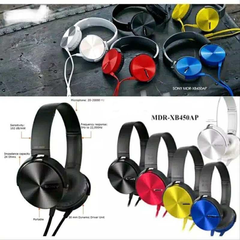 Handsfree Headphone JBL XB 450 XB-450 EXTRA BASS