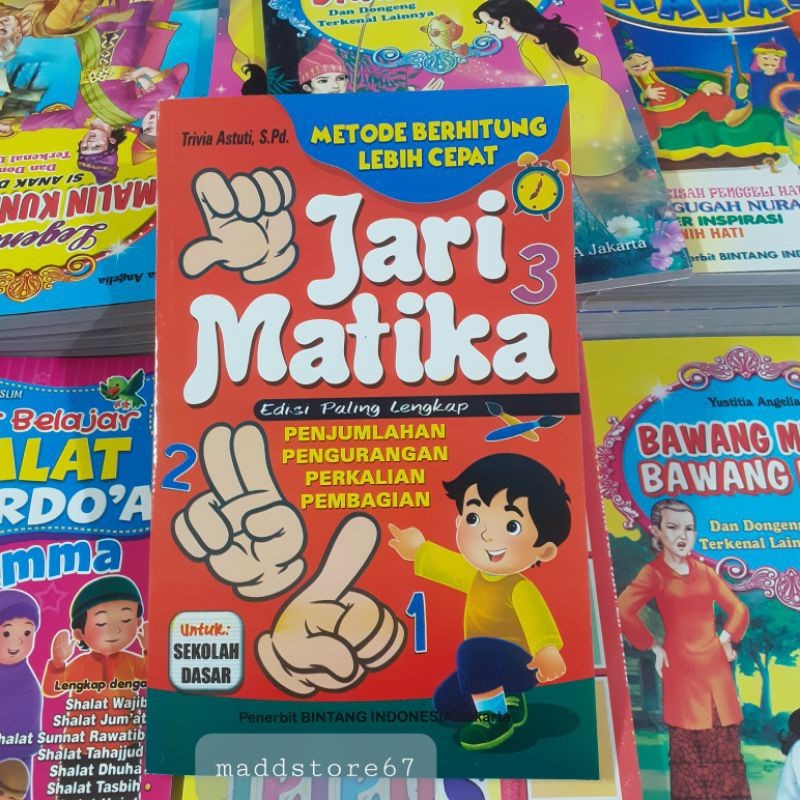 

BUKU ANAK JARI MATIKA METODE BERHITUNG LEBIH CEPAT UNTUK SD