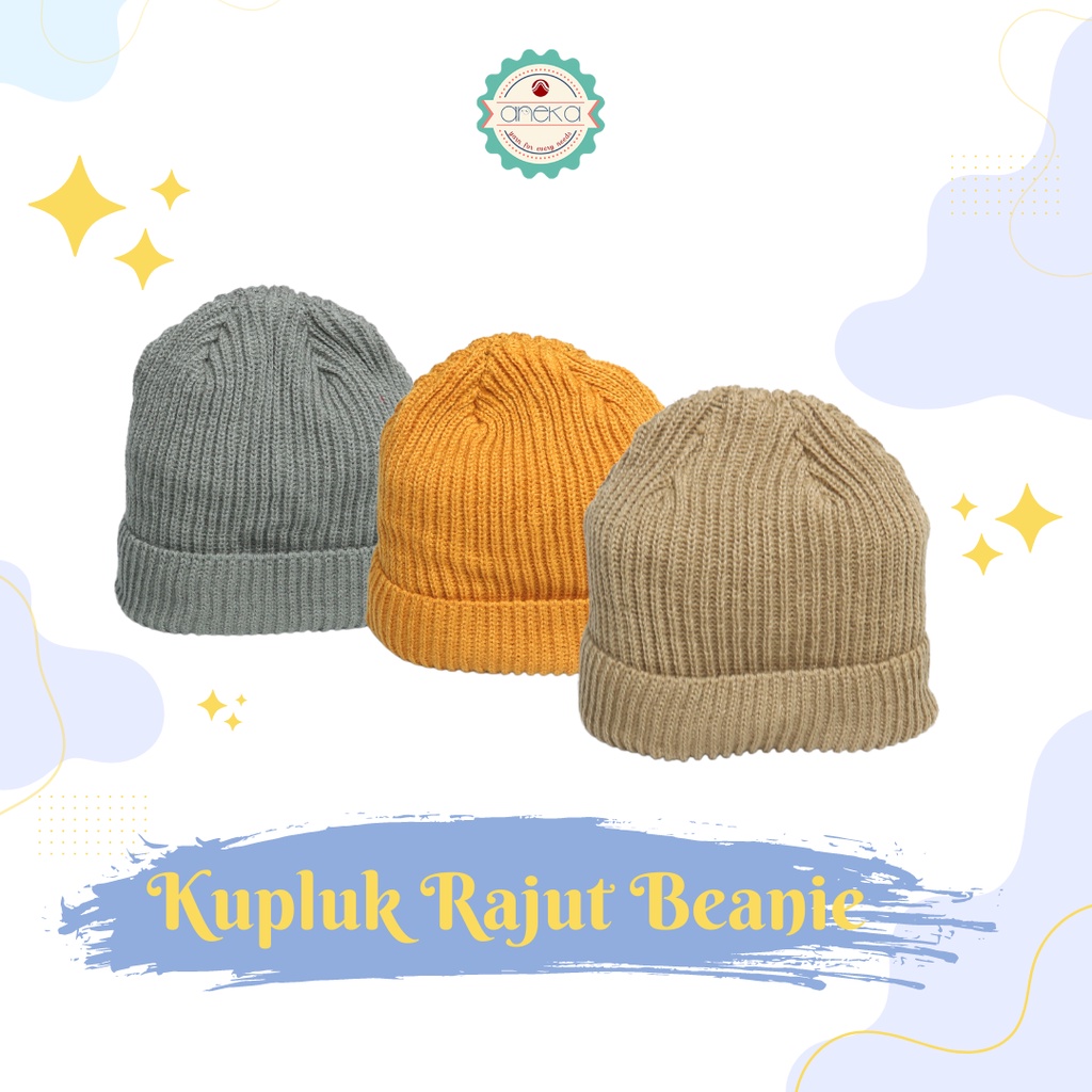 ANEKA - Kupluk Beanie Beany squidward HAT TOPI Rajut Hat DEWASA - PREMIUM