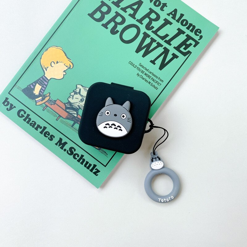 Soft Case Silikon Motif Kartun Totoro Untuk Earphone Bluetooth Xiaomi Air2 Se