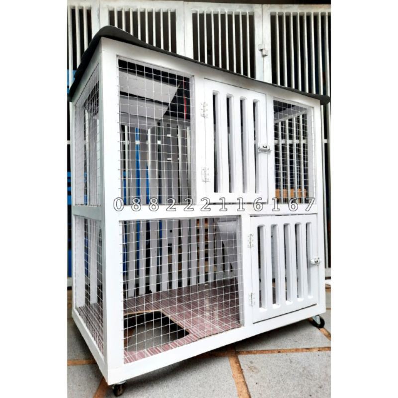 Kandang Kucing Kayu Lipat