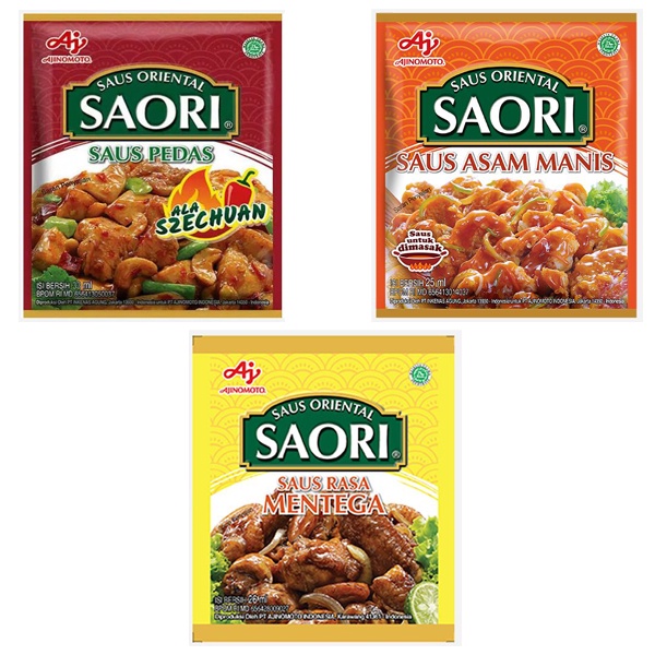 

Saori Saus Oriental Sachet