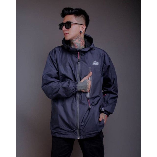 JAKET PRIA WANITA OUTDOOR WINDBREAKERS WATERPROOF UNDER PLEASUR THE BOJIEL