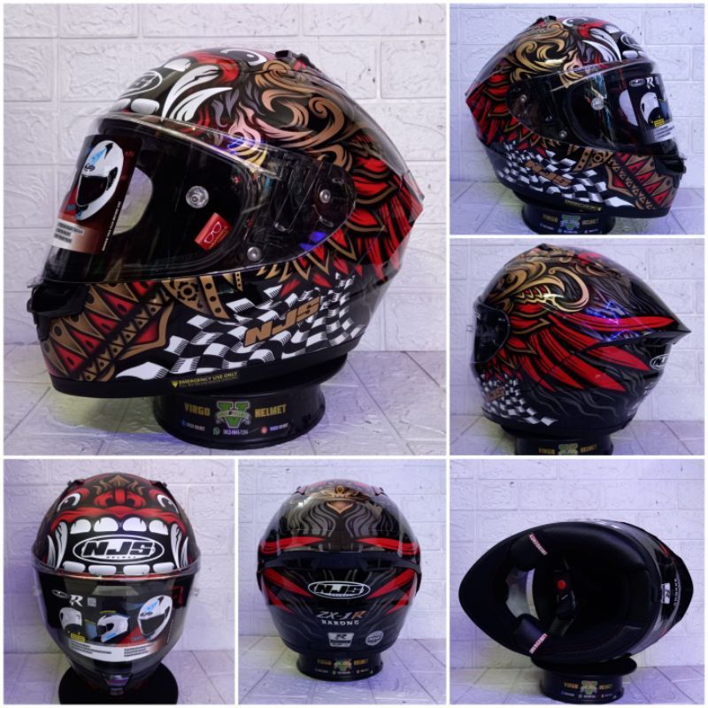 NJS ZX-1R MOTIF BARONG GLOSSY TERBARU