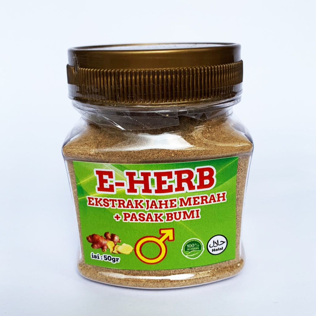 

Ekstrak Jahe Merah plus Pasak Bumi E-Herb 50 Gram