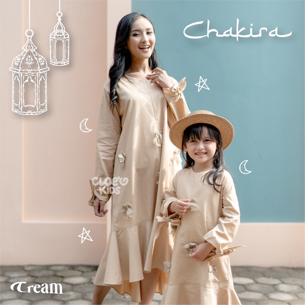 CLOEVKIDS - Long Dress Tunik Mom Chakira