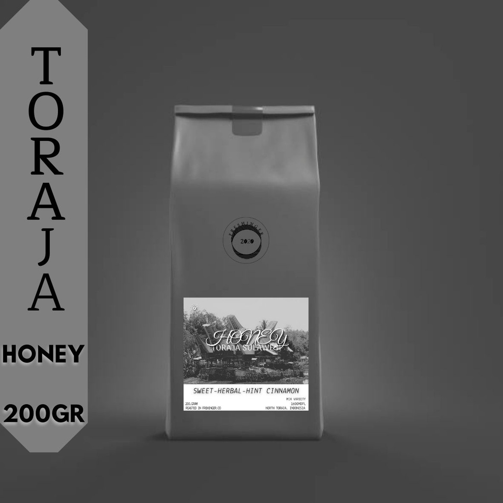 

KOPI ARABIKA TORAJA HONEY FILTER COFFEE (biji/bubuk) 200gram