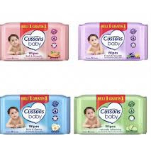 TISSUE TISU BASAH CUSSONS BABY Wipes 50s BUY 1 GET 1