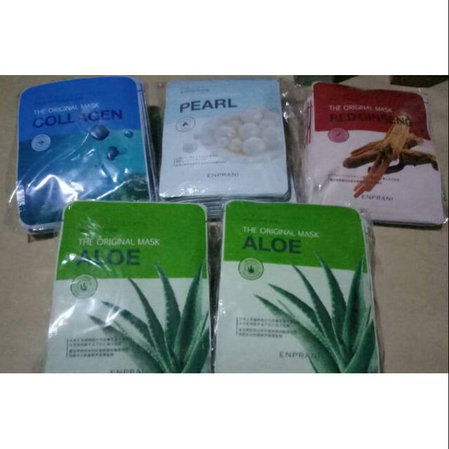 Masker sheet mask enprani  korea