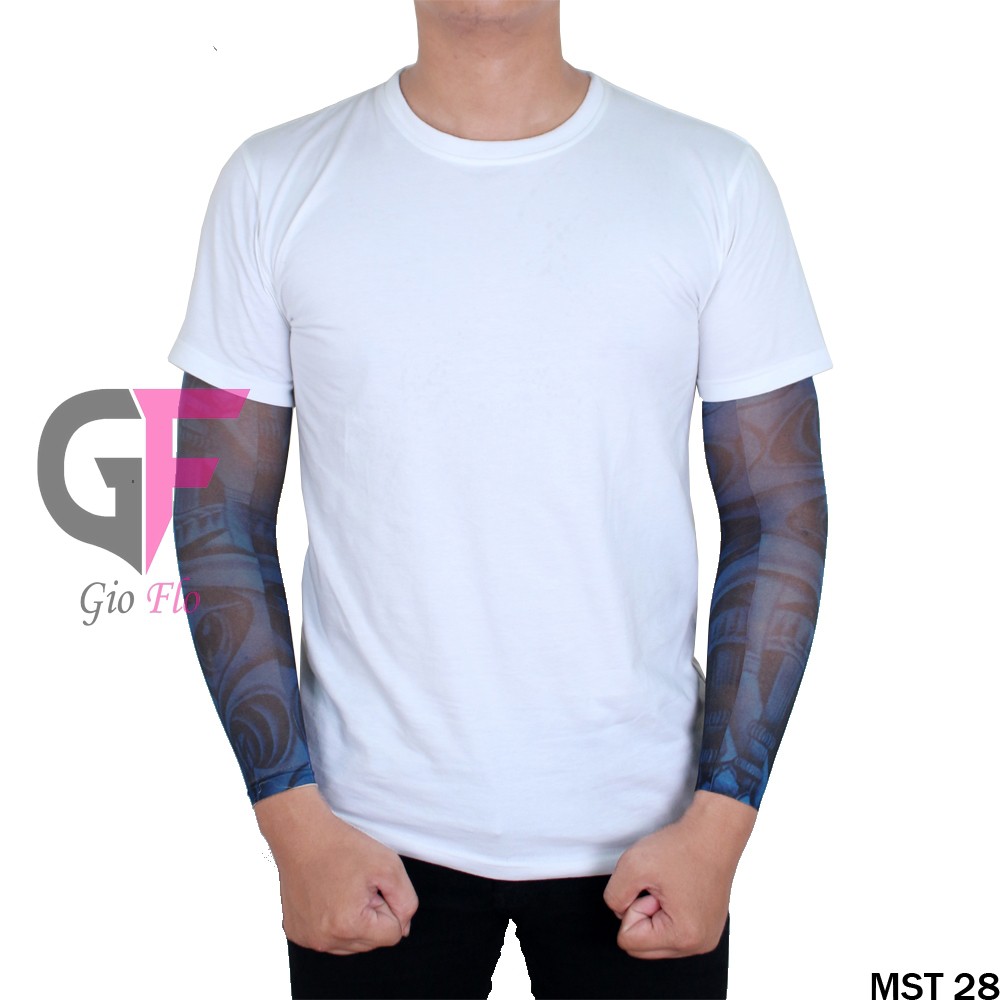 GIOFLO Manset Cowok Keren Terbaru Model Tattoo Multicolor / MST 28