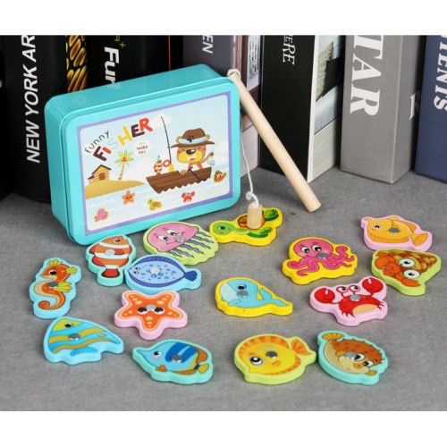 Mainan Edukasi Anak FUNNY FISHER GAME Mainan Pancing Ikan Magnet Anak