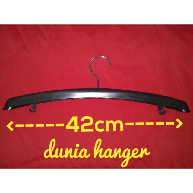 Hanger baju gamis 161 dan jaket HARGA 6 PCS