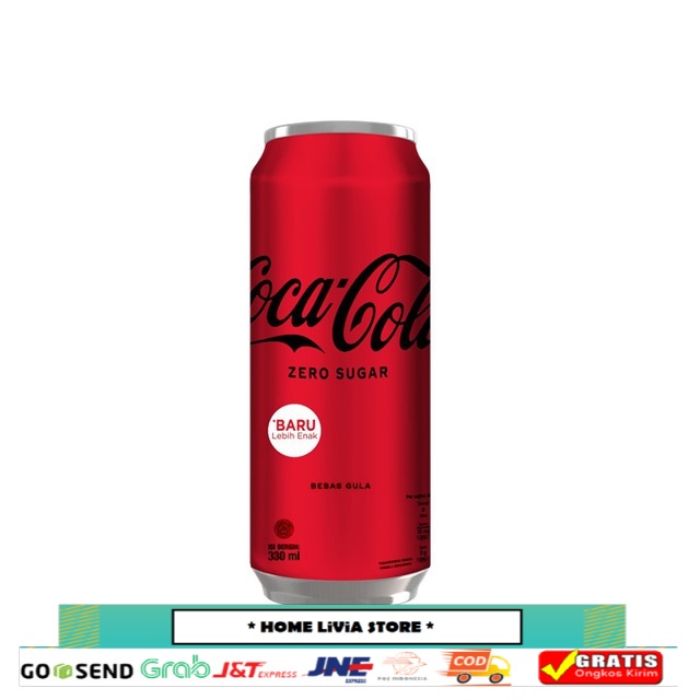 

Coca-Cola Zero Sleek Can 330 mL