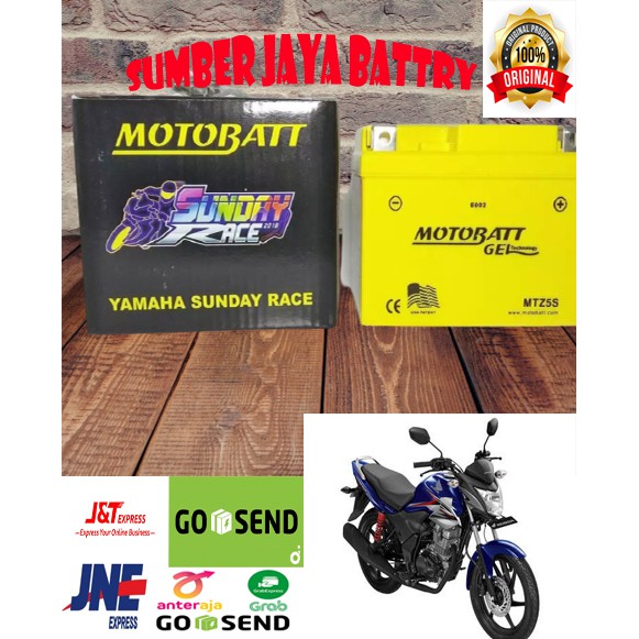 Aki motor honda verza 150 MTZ-5S GS MOTOBATT YUASA BERKUALITAS ORISINIL