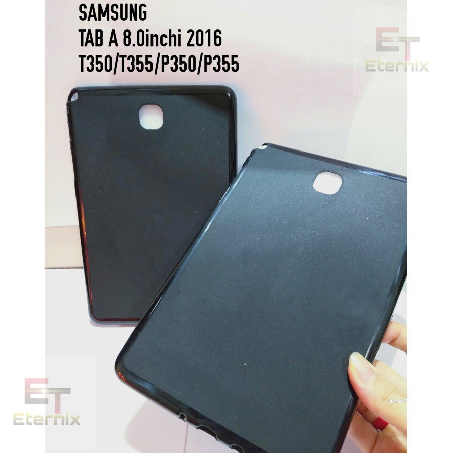 Case SAMSUNG GALAXY TAB A 8" 2016 T350 T355 P355 P350 Soft Case Softcase Ultrathin Silikon TPU Jelly Tablet Silicone Lentur Anti Bentur Pelindung Body Tablet