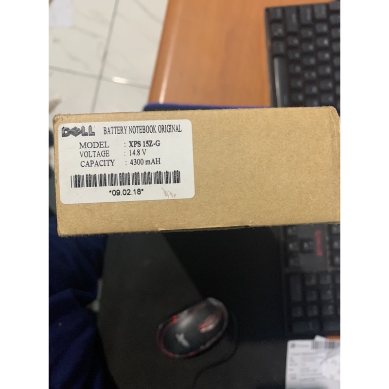 BATERAI DELL XPS 15Z L511X L511Z OHTR7 0HTR7 NMV5C / BATERAI NOTEBOOK DELL ORIGINAL