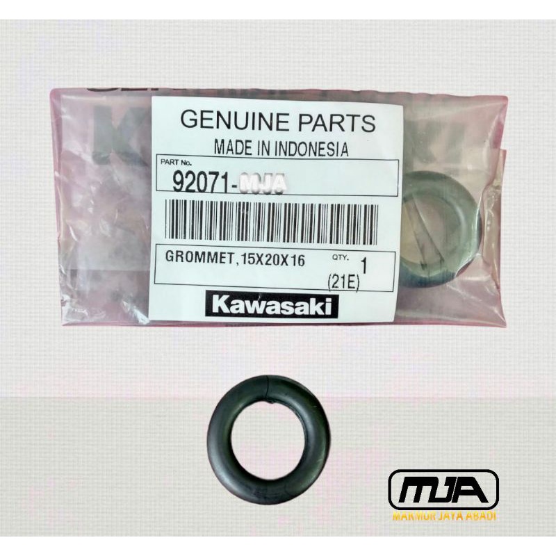 Karet Klem Clamp Bracket Atas Kabel Selang Rem Depan atau Belakang Ninja R SS Ori Kawasaki