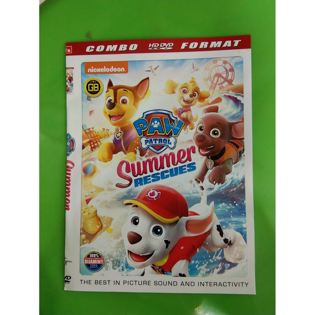 PROMO KASET dvd film PAW PATROL